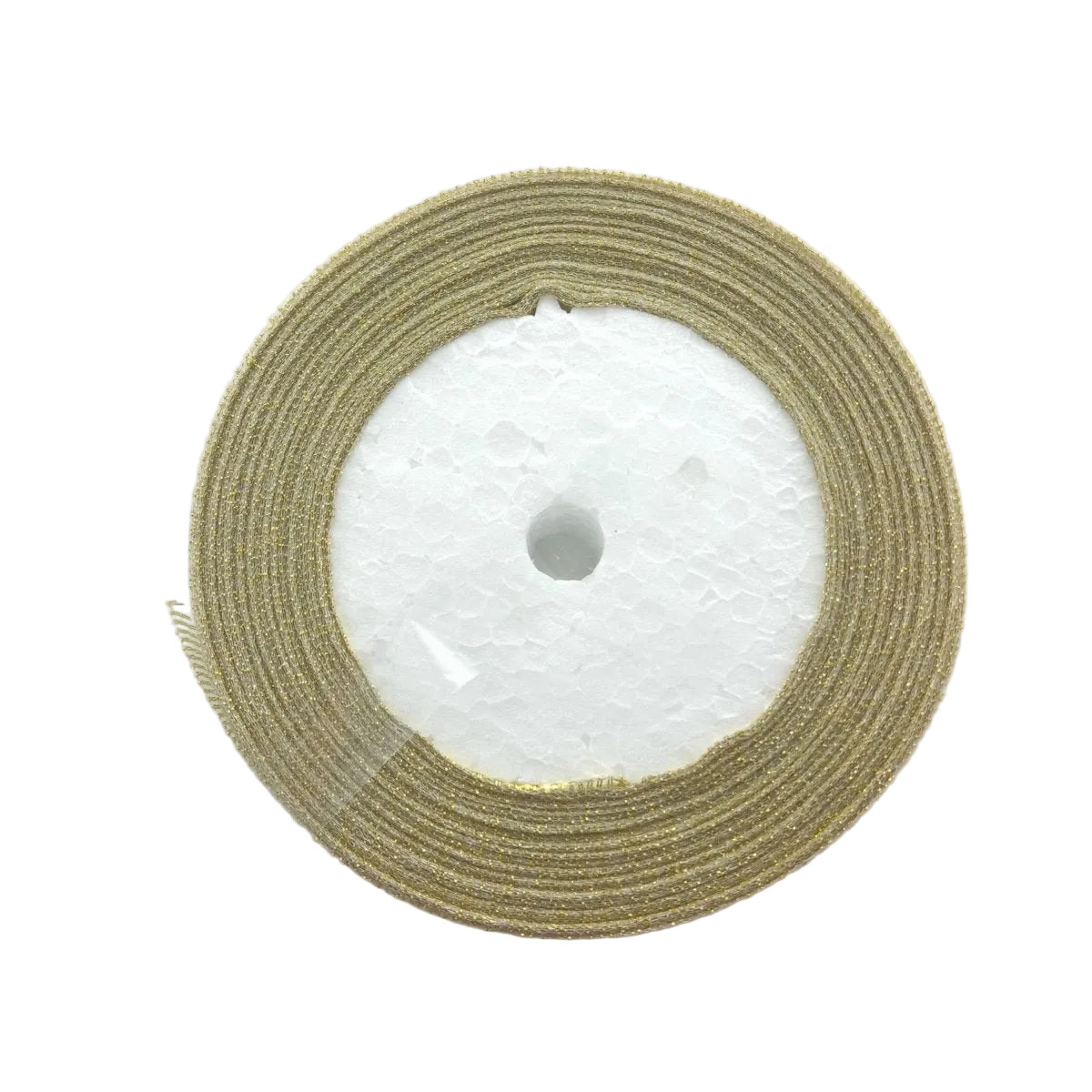 Gold 25mm Ribbon 22m for Wedding and Christmas