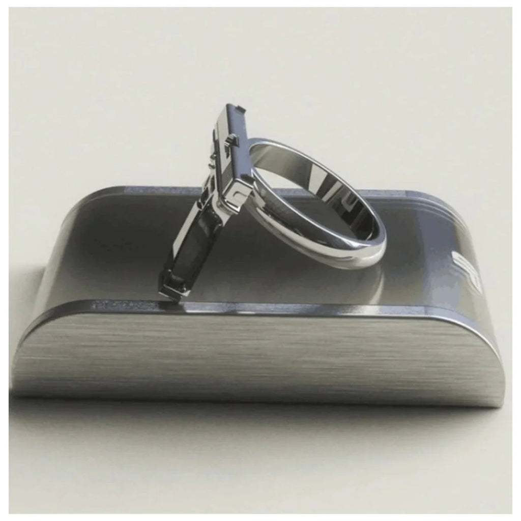 Handgun Ring Size 10 Silver Zinc Alloy
