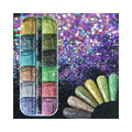 Holographic Glitter Nail Paillette Slices