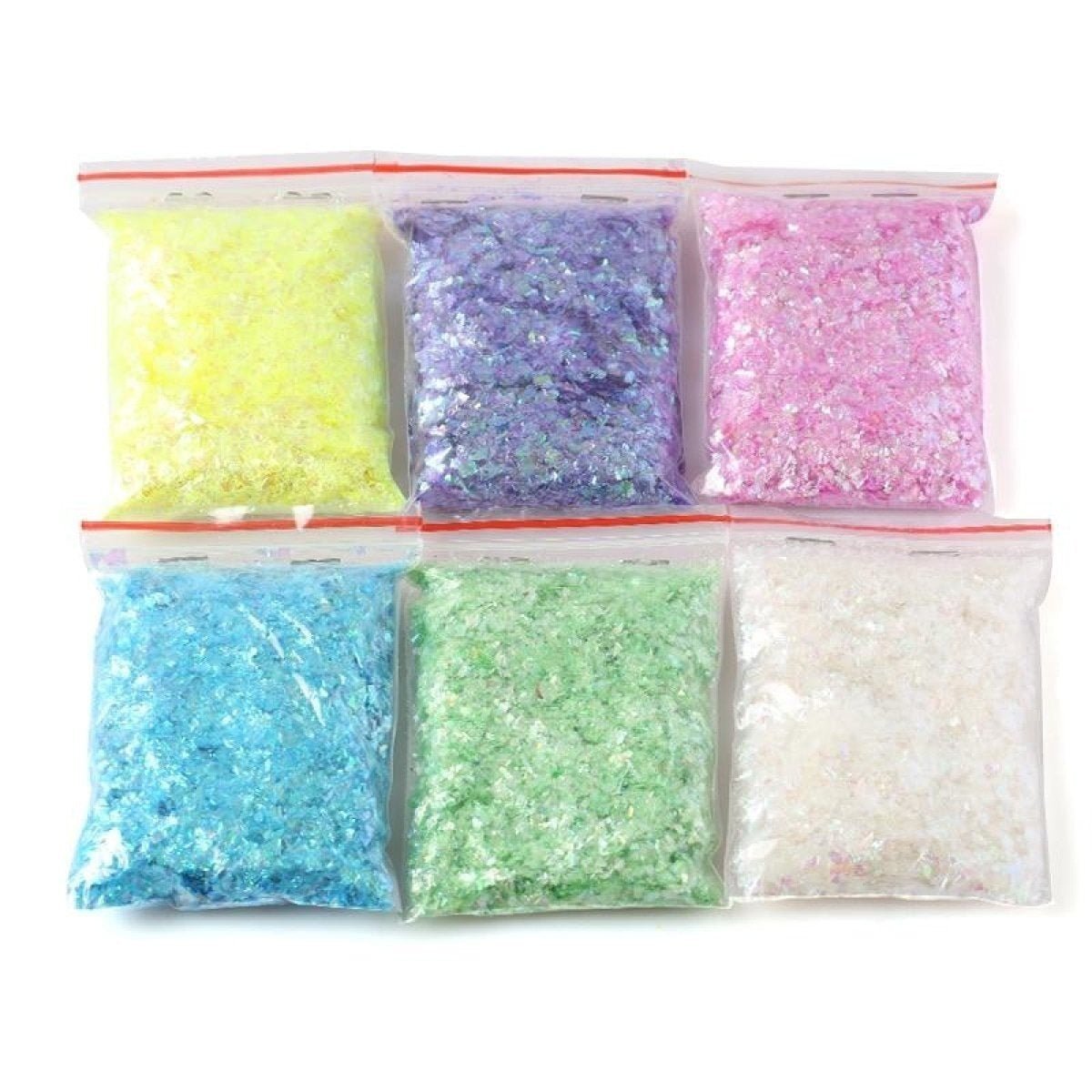Holographic Nail Flake Glitter 6-20mm DIY Sequin