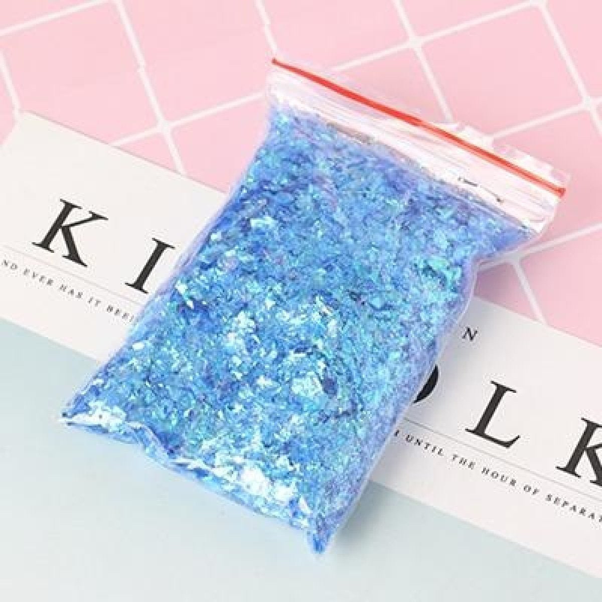 Holographic Nail Flake Glitter 6-20mm DIY Sequin