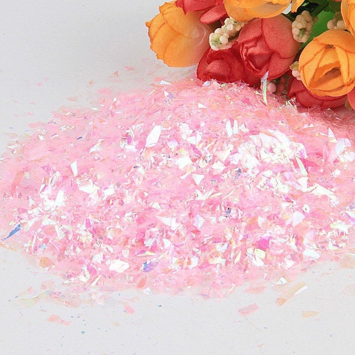 Holographic Nail Flake Glitter 6-20mm DIY Sequin