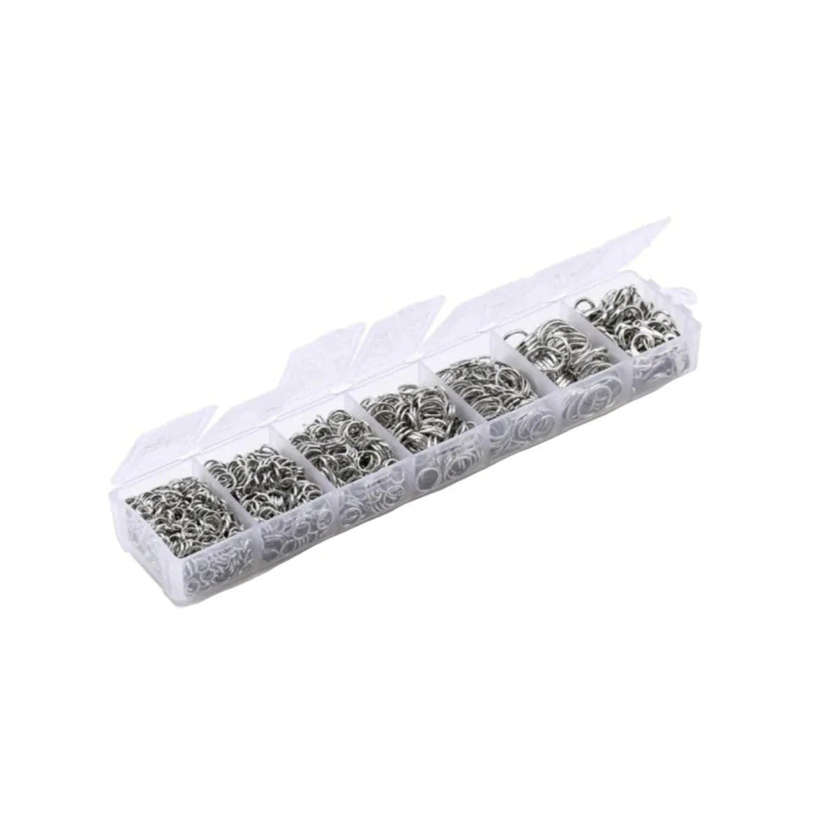 Alloy Jewellery Making Kit with Jump Rings & Lobster Clasps – Rhodium