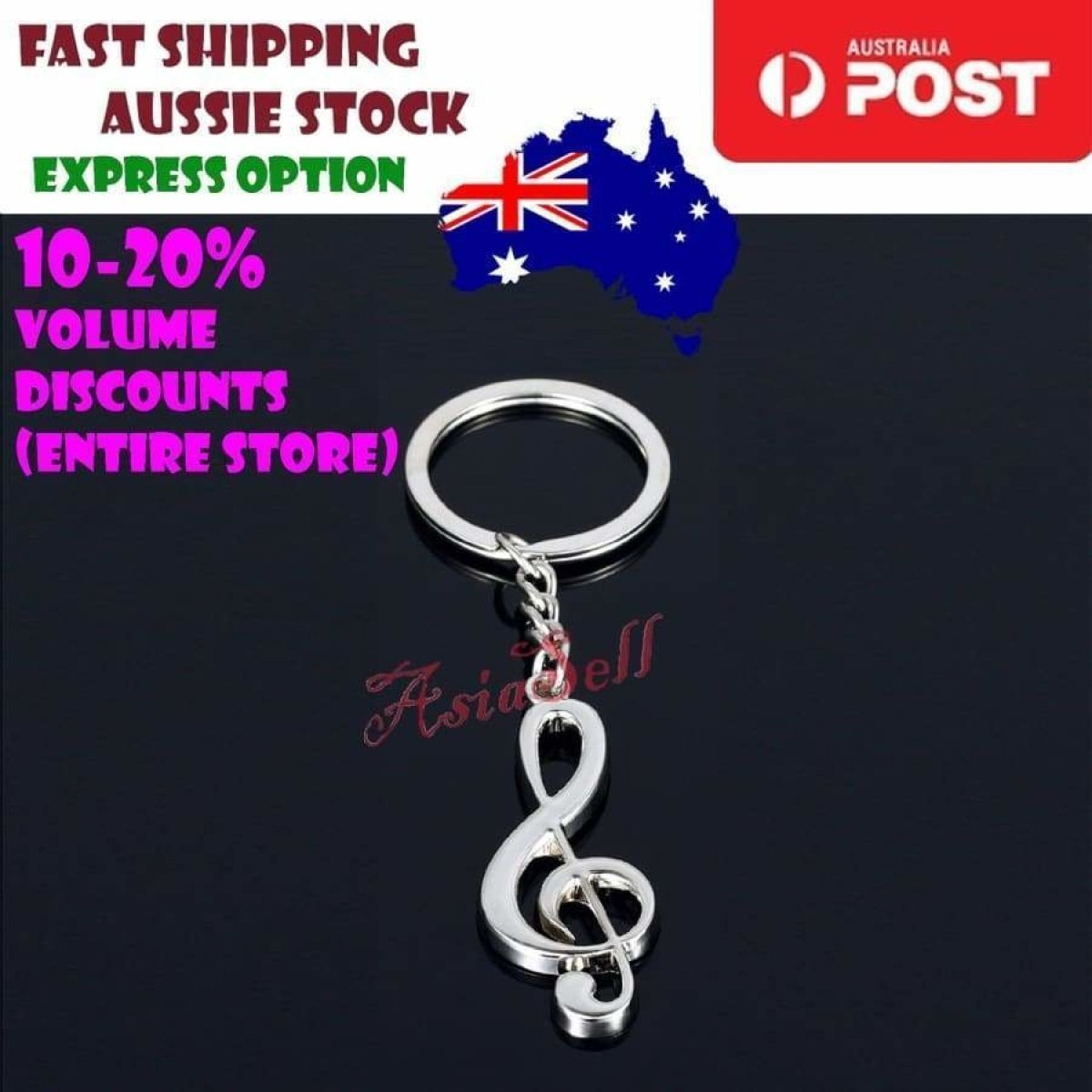 Eiffel Tower Music Calipers Pliers Keyring – Music