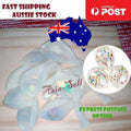 30cm Clear Confetti Balloons Purple Silver Gold – CIRCLES Multicoloured