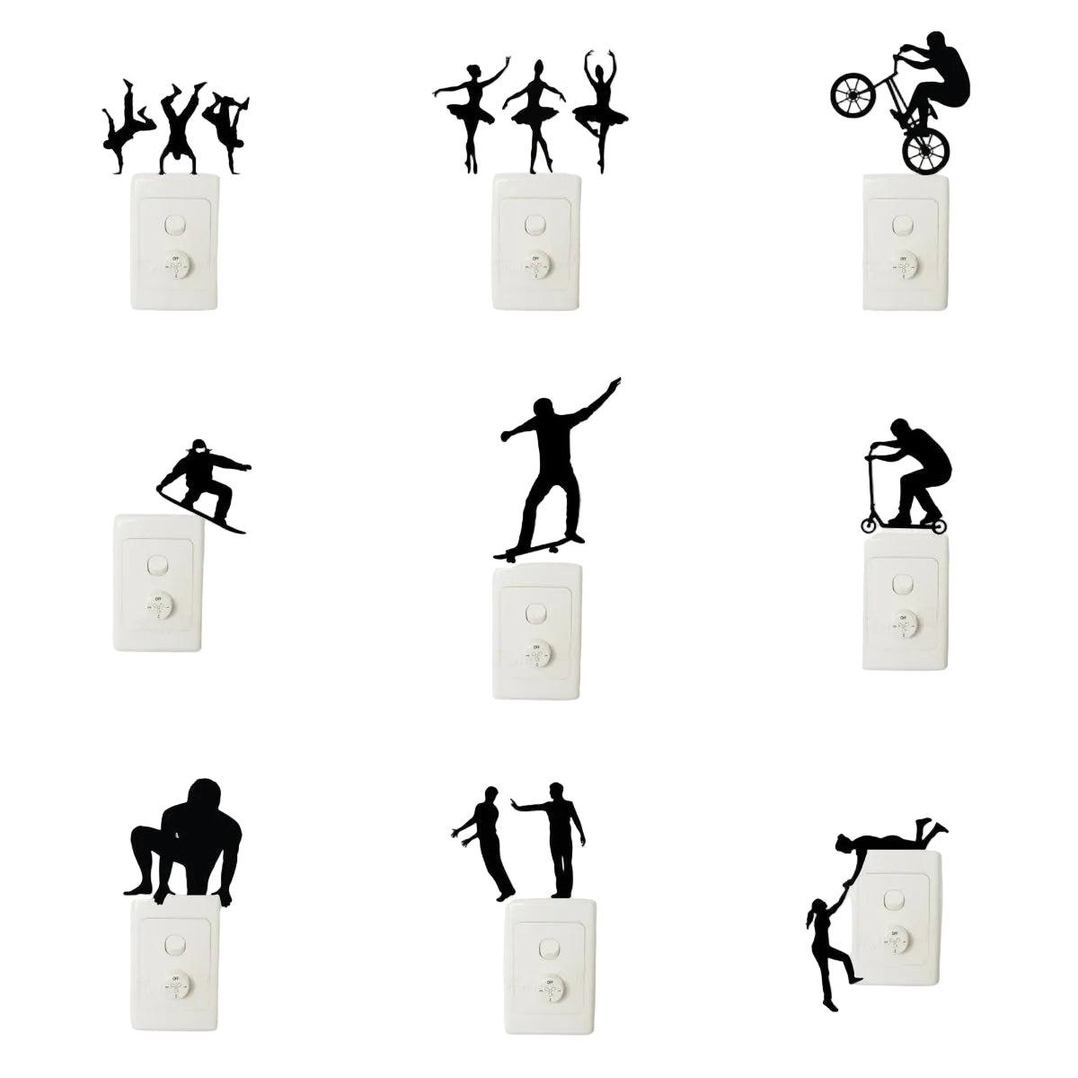 Light Switch Sports Sticker