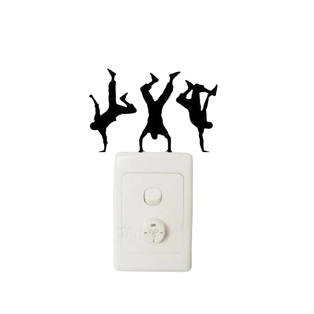 Light Switch Sports Sticker – Breakdancing