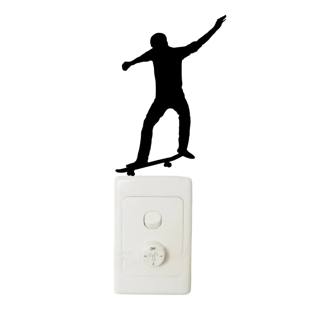 Light Switch Sports Sticker – Skater