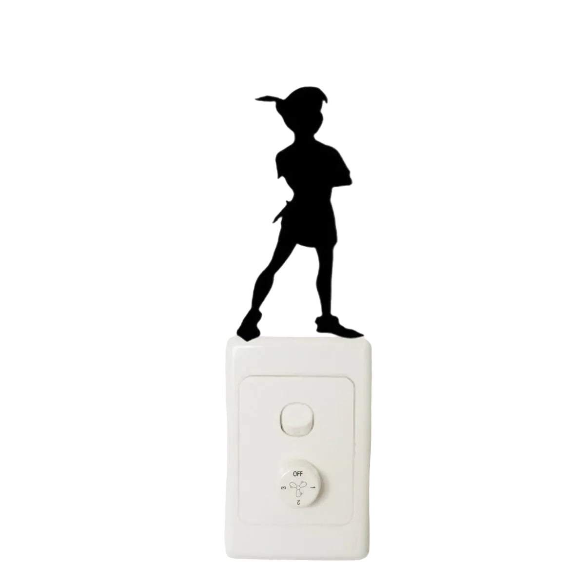 Light Switch Wall Sticker – Surfing Ballet Yoga Kids Balloons – Playright