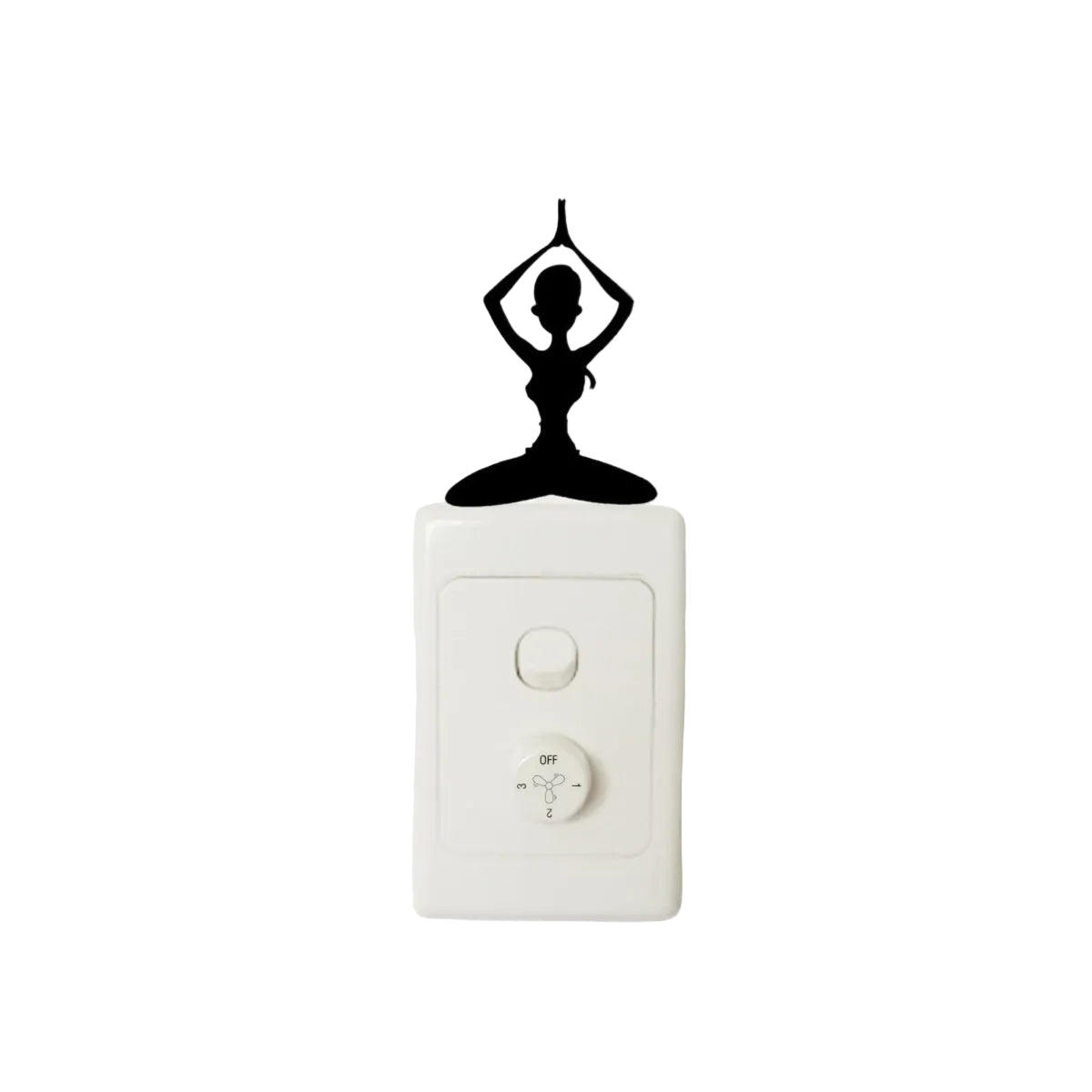 Light Switch Wall Sticker – Surfing Ballet Yoga Kids Balloons – Yoga