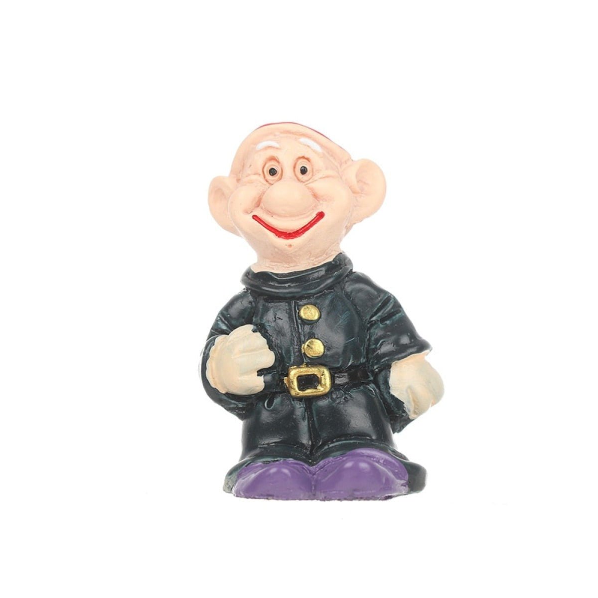 Mini Drunk Elf Garden Dwarf Figurine Set – Bald Gnome