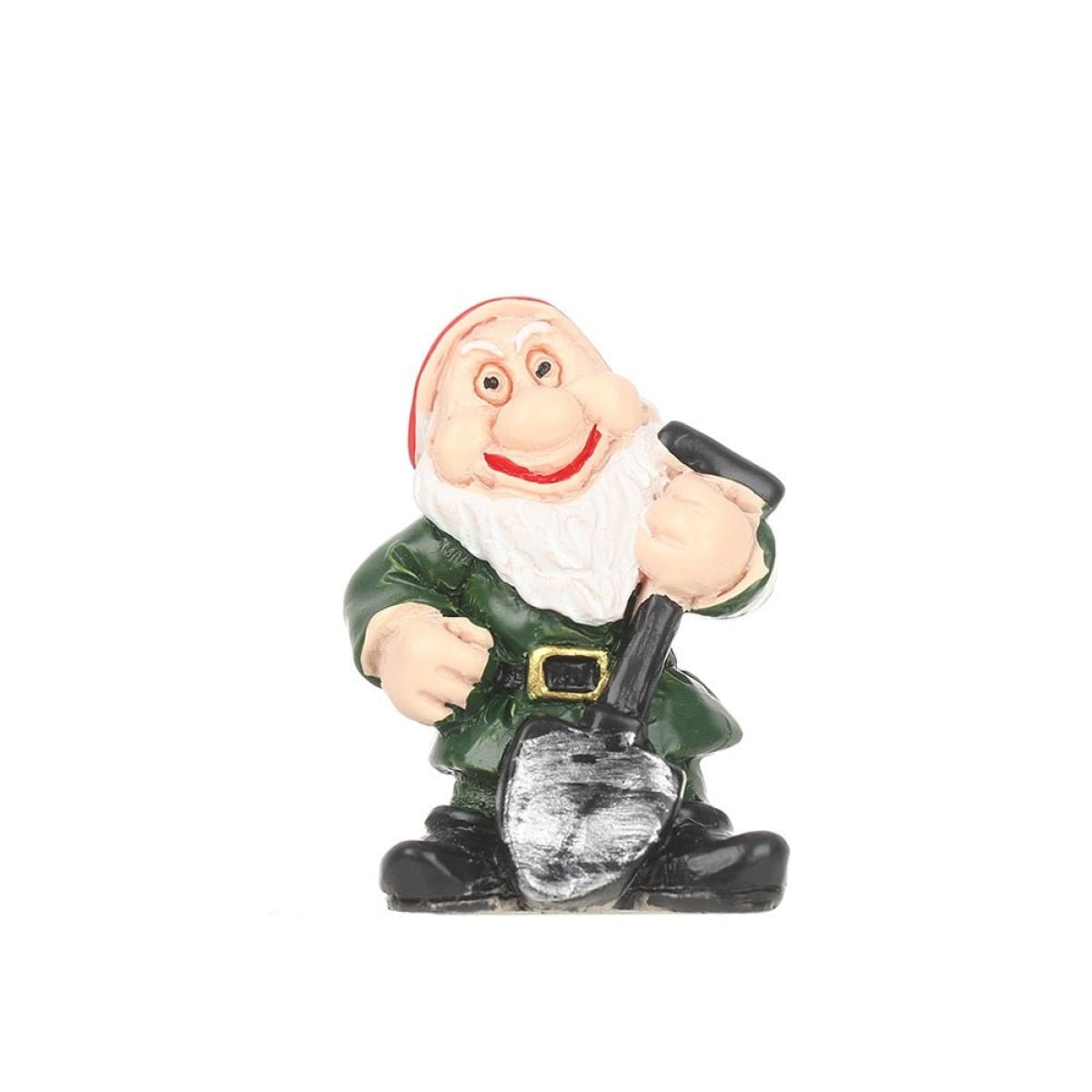 Mini Drunk Elf Garden Dwarf Figurine Set – Dark Green