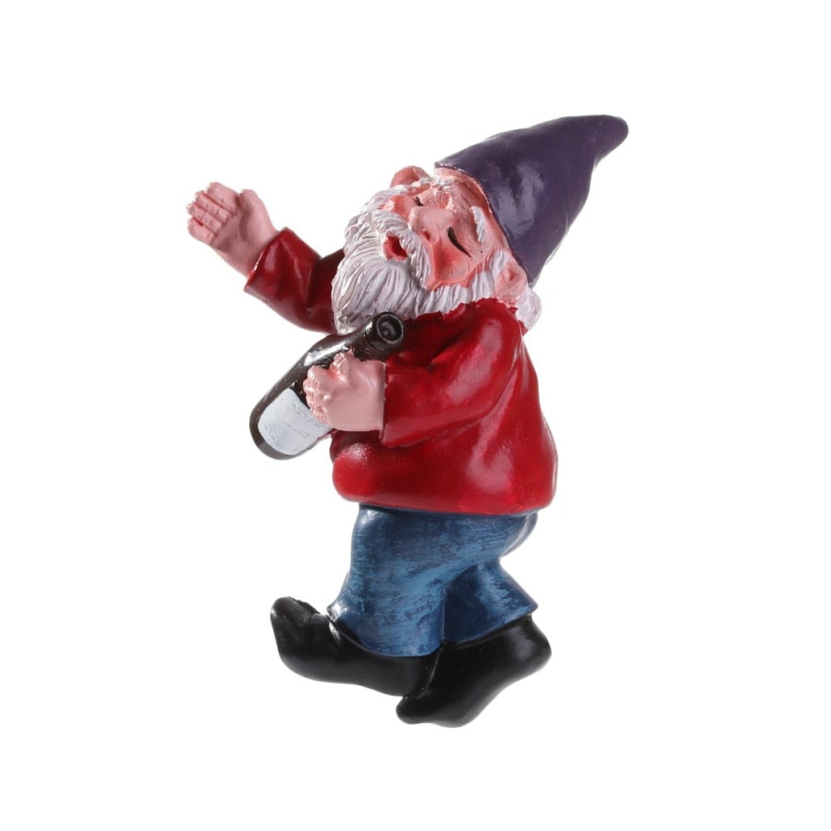 Mini Drunk Elf Garden Dwarf Figurine Set – Drinking Gnome