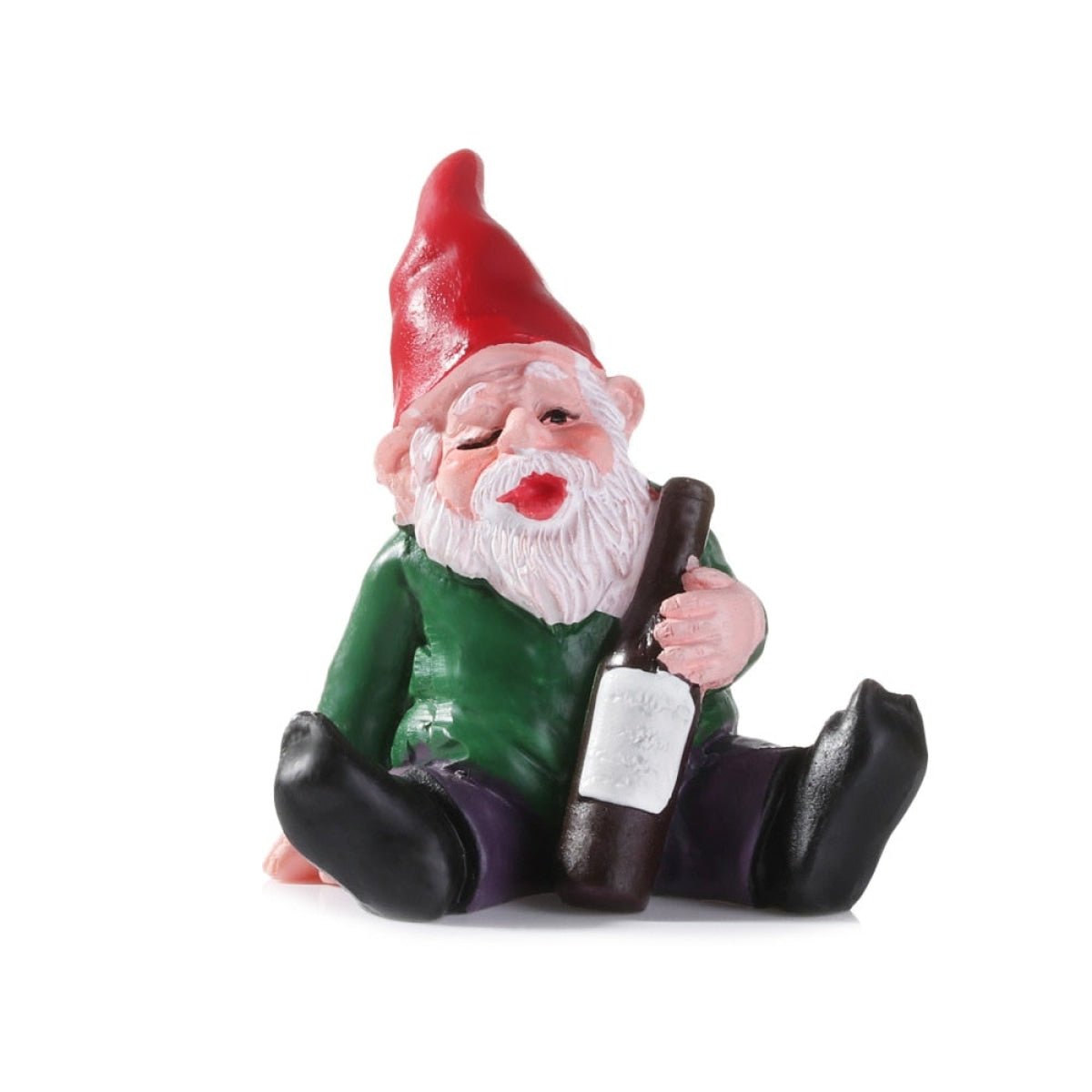 Mini Drunk Elf Garden Dwarf Figurine Set – Drunk Gnome
