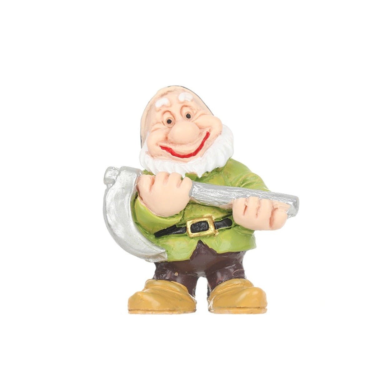 Mini Drunk Elf Garden Dwarf Figurine Set – Green Gnome