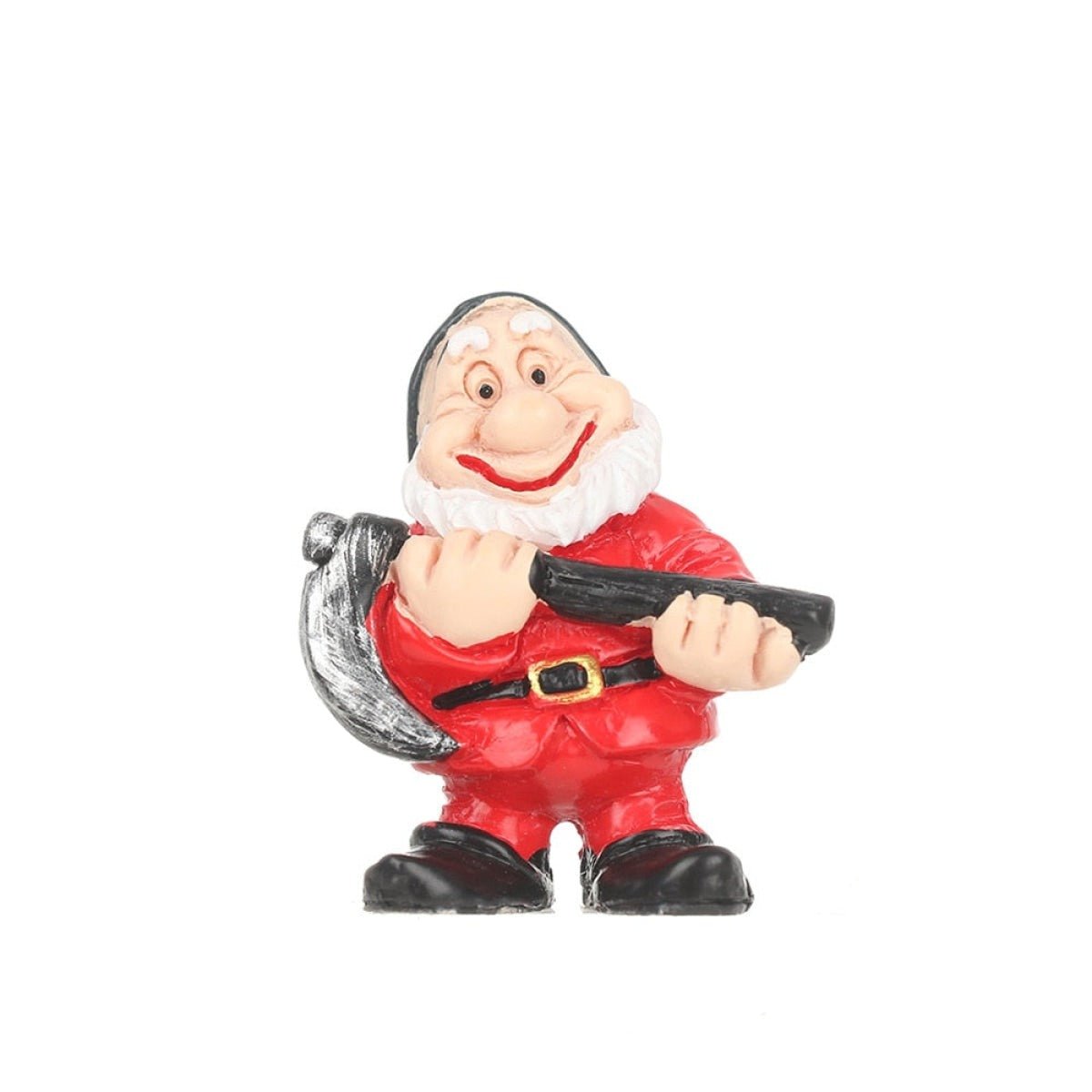 Mini Drunk Elf Garden Dwarf Figurine Set – Red Gnome