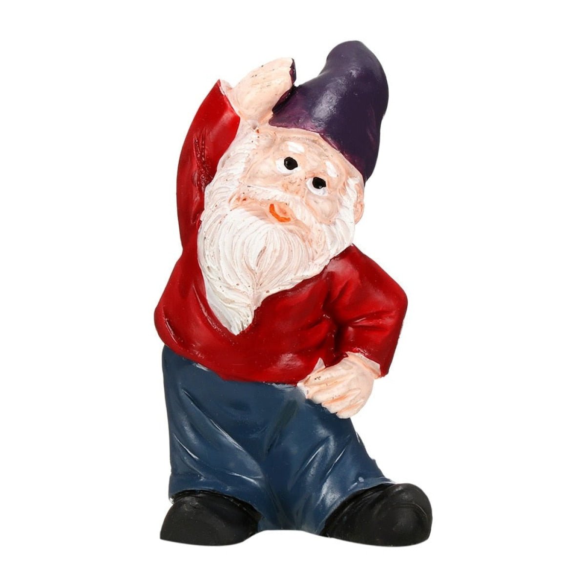 Mini Drunk Elf Garden Dwarf Figurine Set – Stretch Gnome