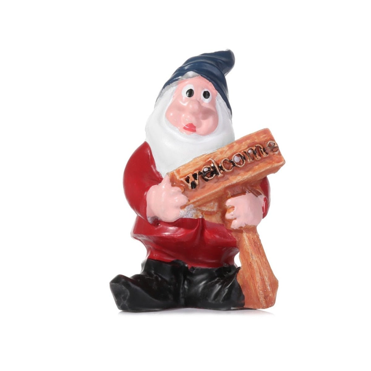 Mini Drunk Elf Garden Dwarf Figurine Set – Welcoming Gnome