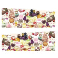 Nail Art Sticker Slider Summer Fruit 6.4x5.3cm