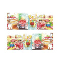 Nail Art Sticker Slider Ice Cream Fruit Sheet STZ486