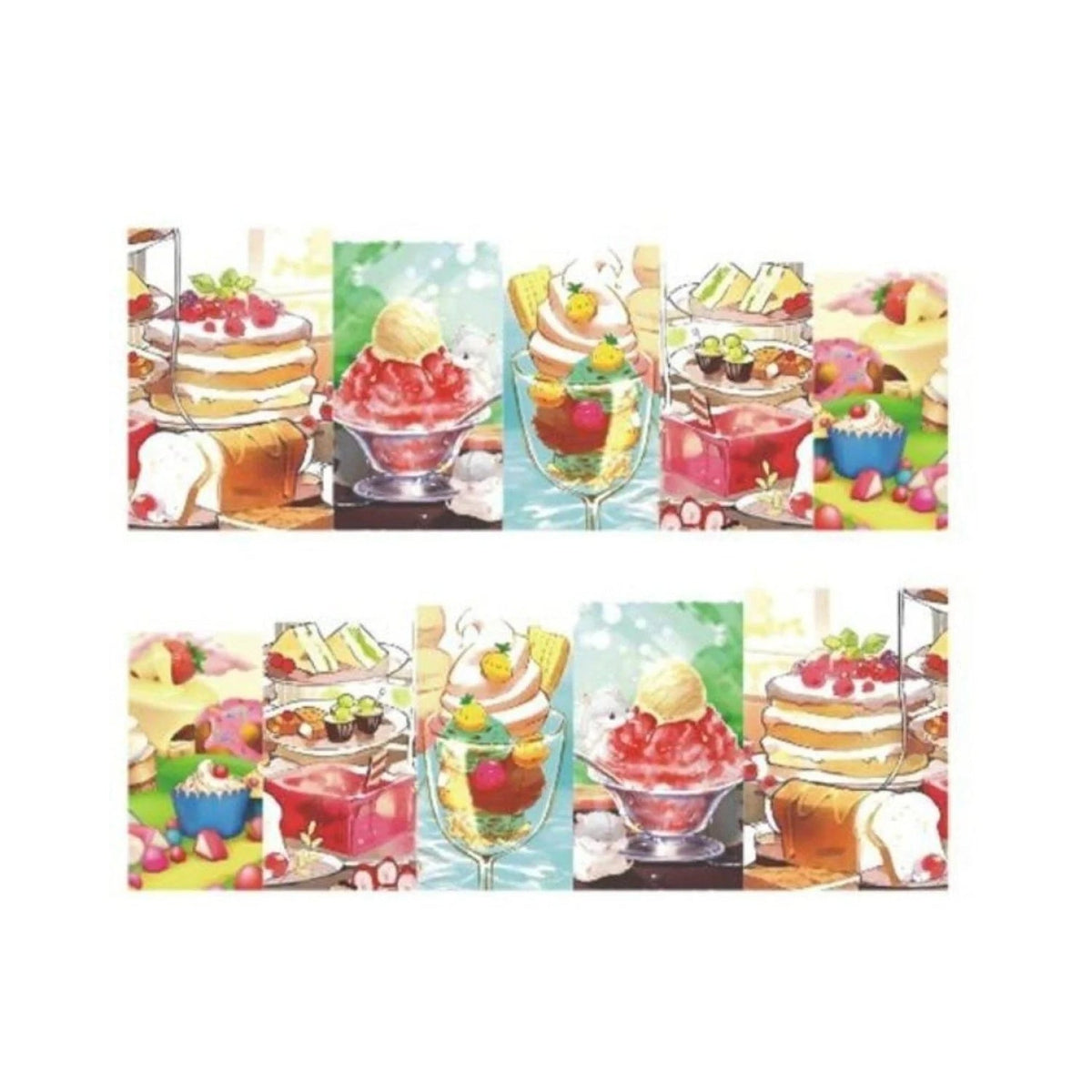 Nail Art Sticker Slider Ice Cream Fruit Sheet STZ486