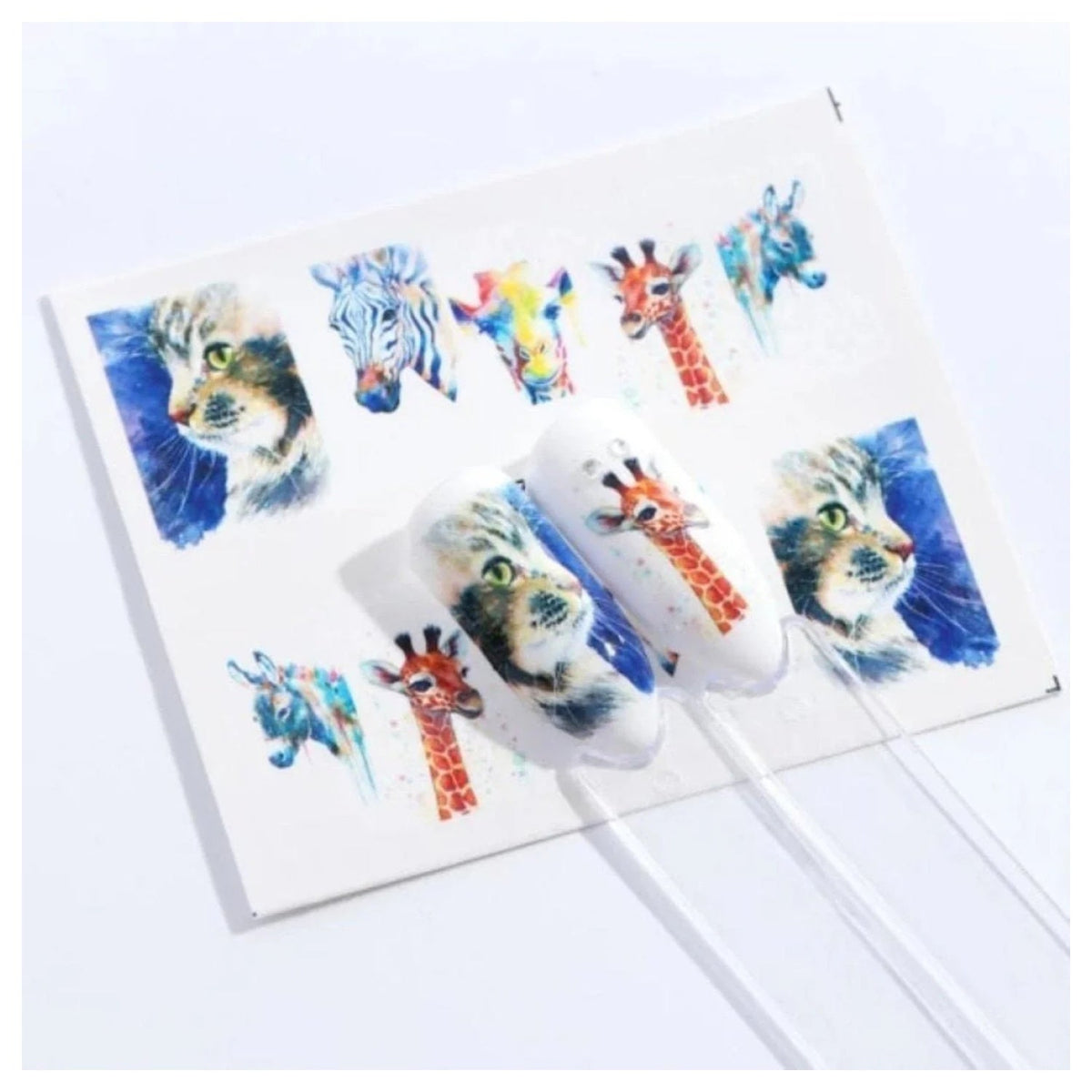 Flamingo Water Transfer Nail Stickers - STZ661