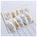 Flamingo Water Transfer Nail Stickers STZ662