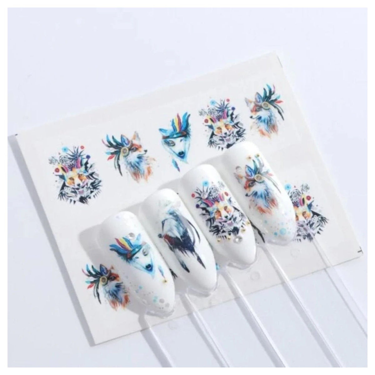 Flamingo Water Transfer Nail Stickers – STZ663