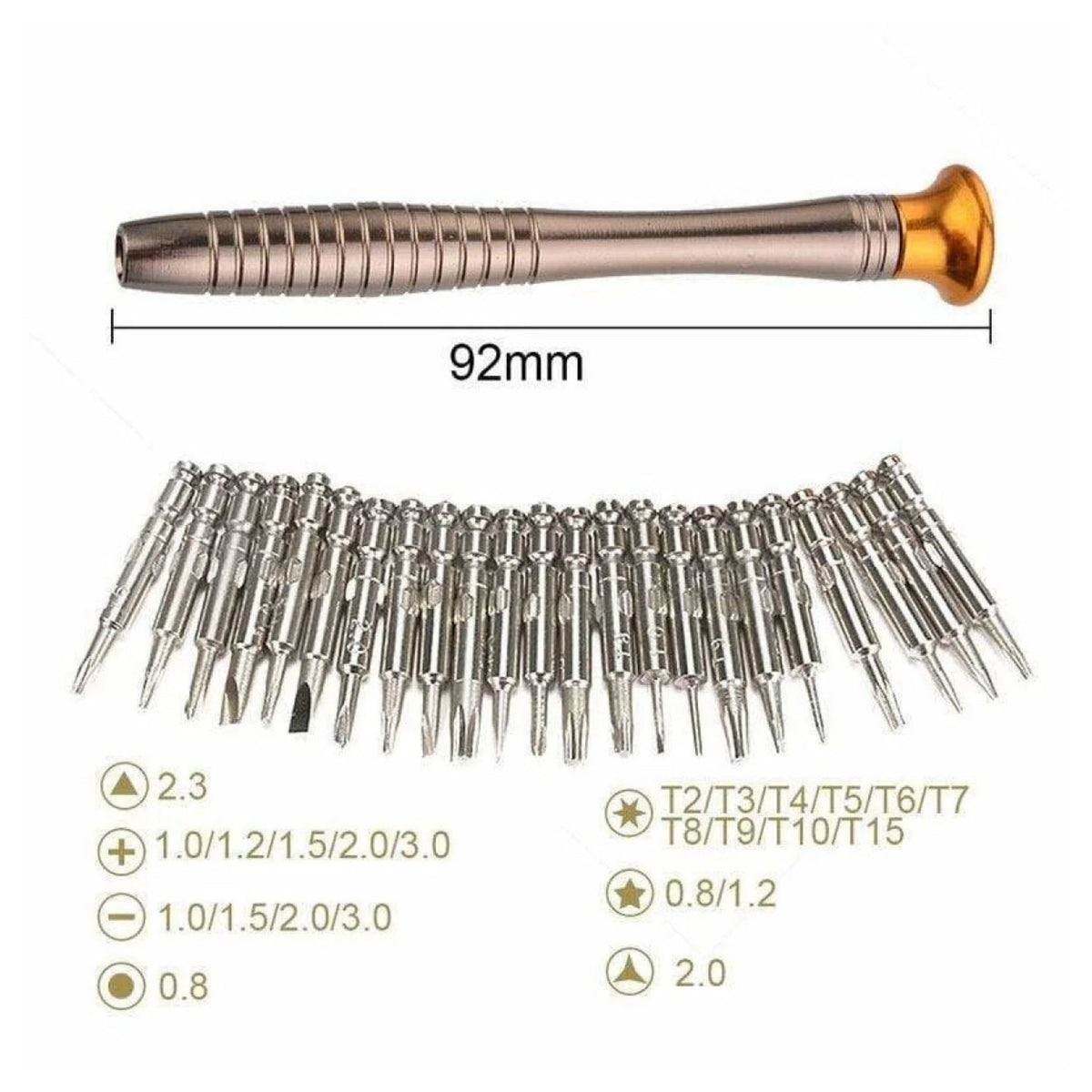 Precision Screwdriver Set 25 in 1 Repair Set For Phones Tablet PC Watch Tool - 25 In 1 Screwdriver - Asia Sell