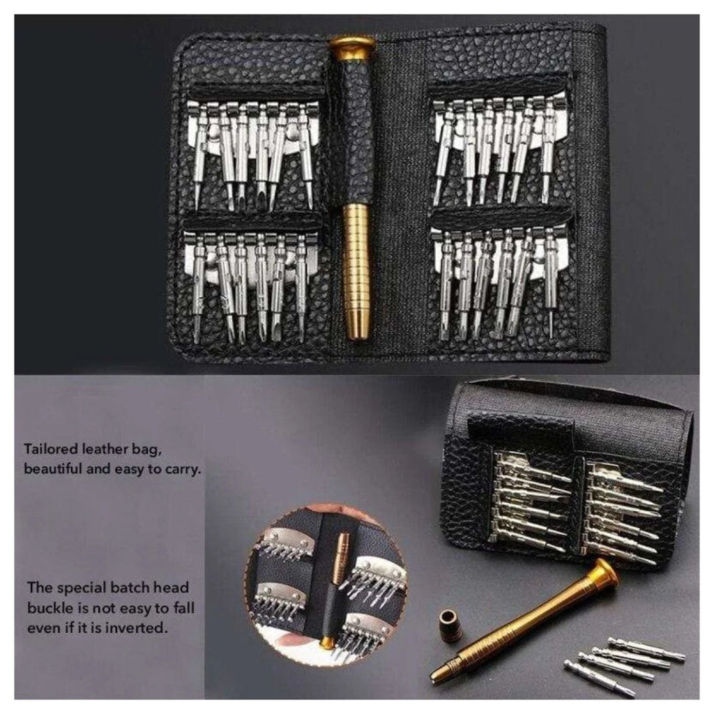 Precision Screwdriver Set 25 in 1 Repair Set For Phones Tablet PC Watch Tool - 25 In 1 Screwdriver - Asia Sell