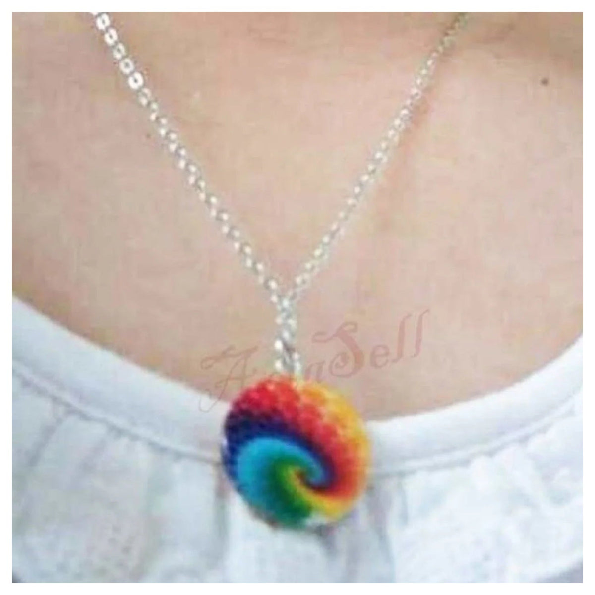 Rainbow Bohemia Choker Necklace – Silver or Gold – Gold
