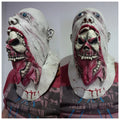 Adult Scary Latex Zombie Face Mask – Lighter Head