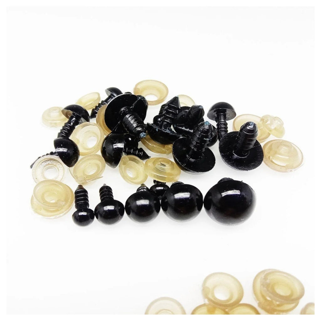 Plastic Toy Eyes and Noses Set with Washers