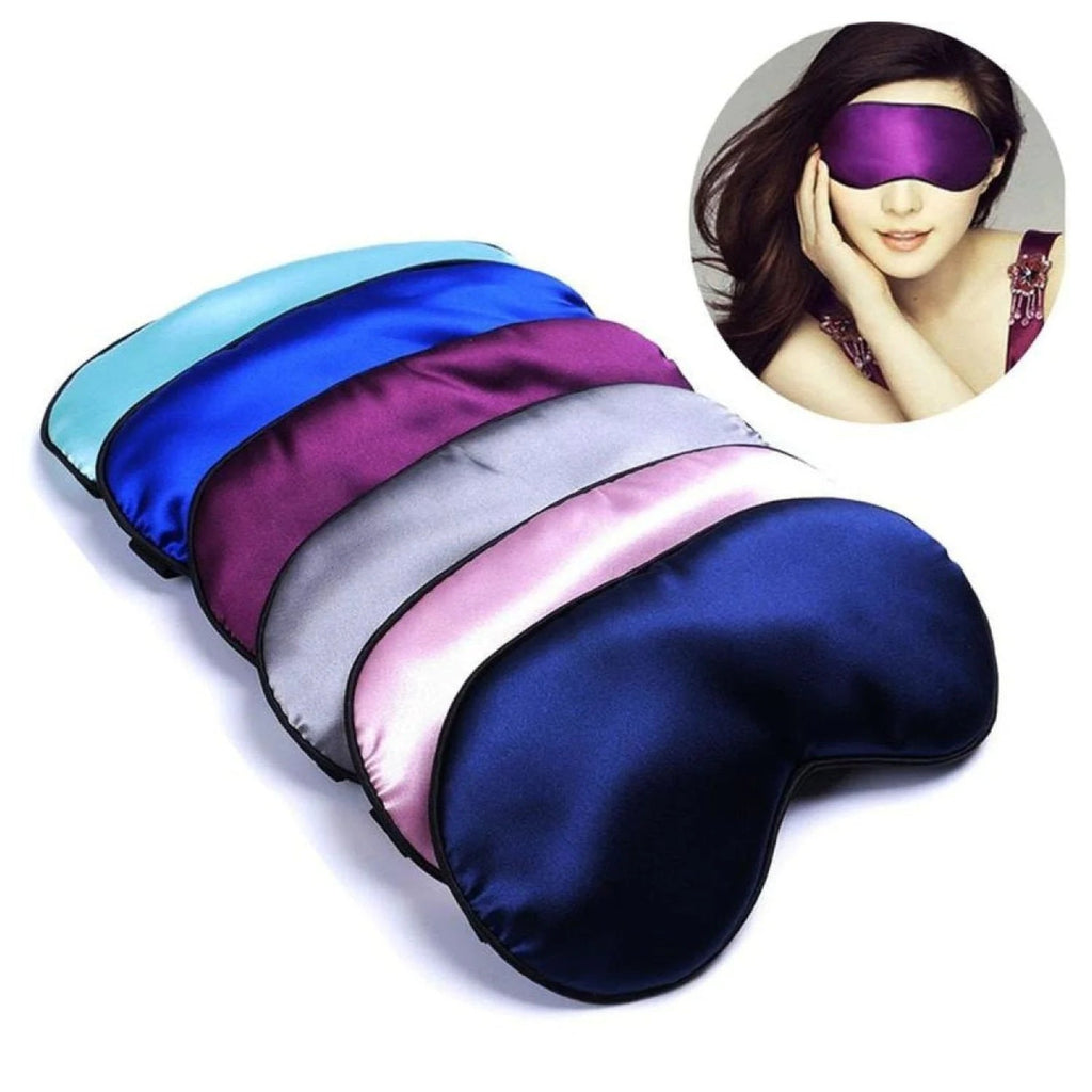 Silk Sleep Rest Padded Eye Mask – 22.5×11 cm