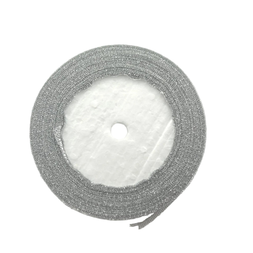 Silver 10mm Ribbon 22m