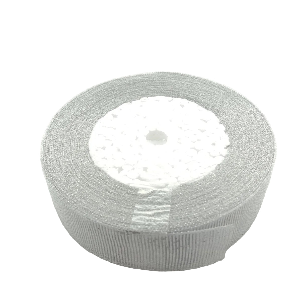 Silver 25mm Ribbon 22m