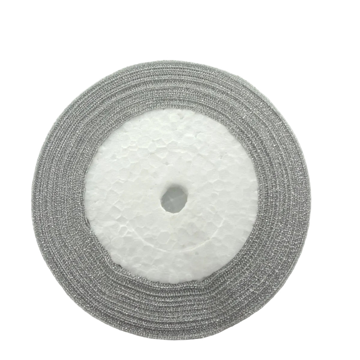 Silver 6mm Ribbon 22m