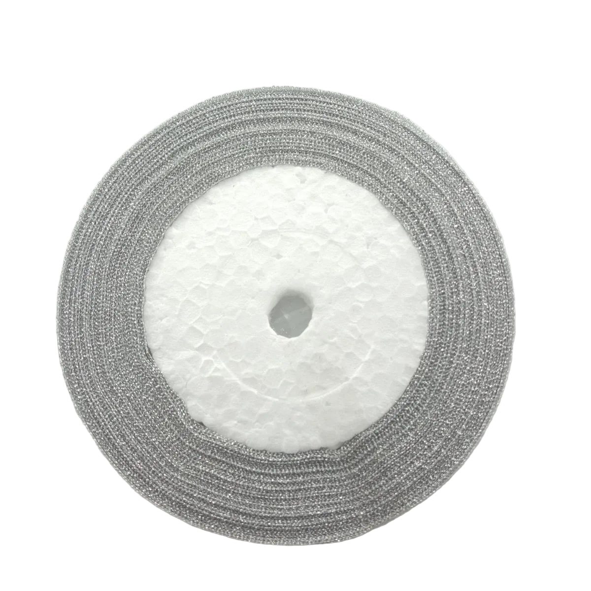 Silver 6mm Ribbon 22m