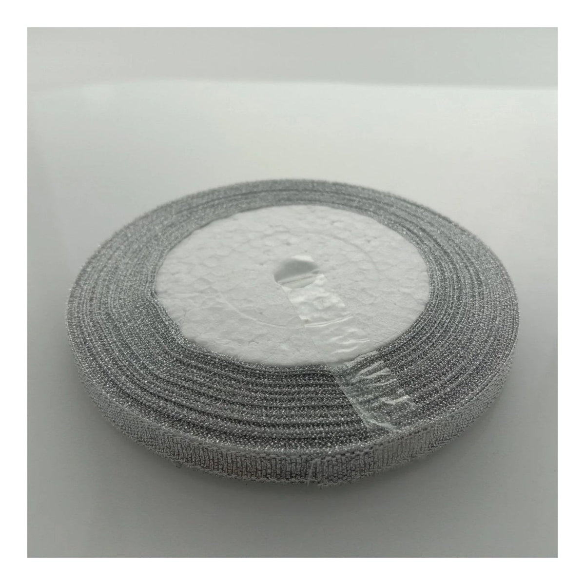 Silver 6mm Ribbon 22m