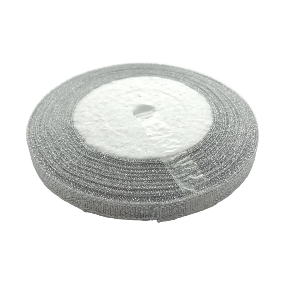 Silver 6mm Ribbon 22m