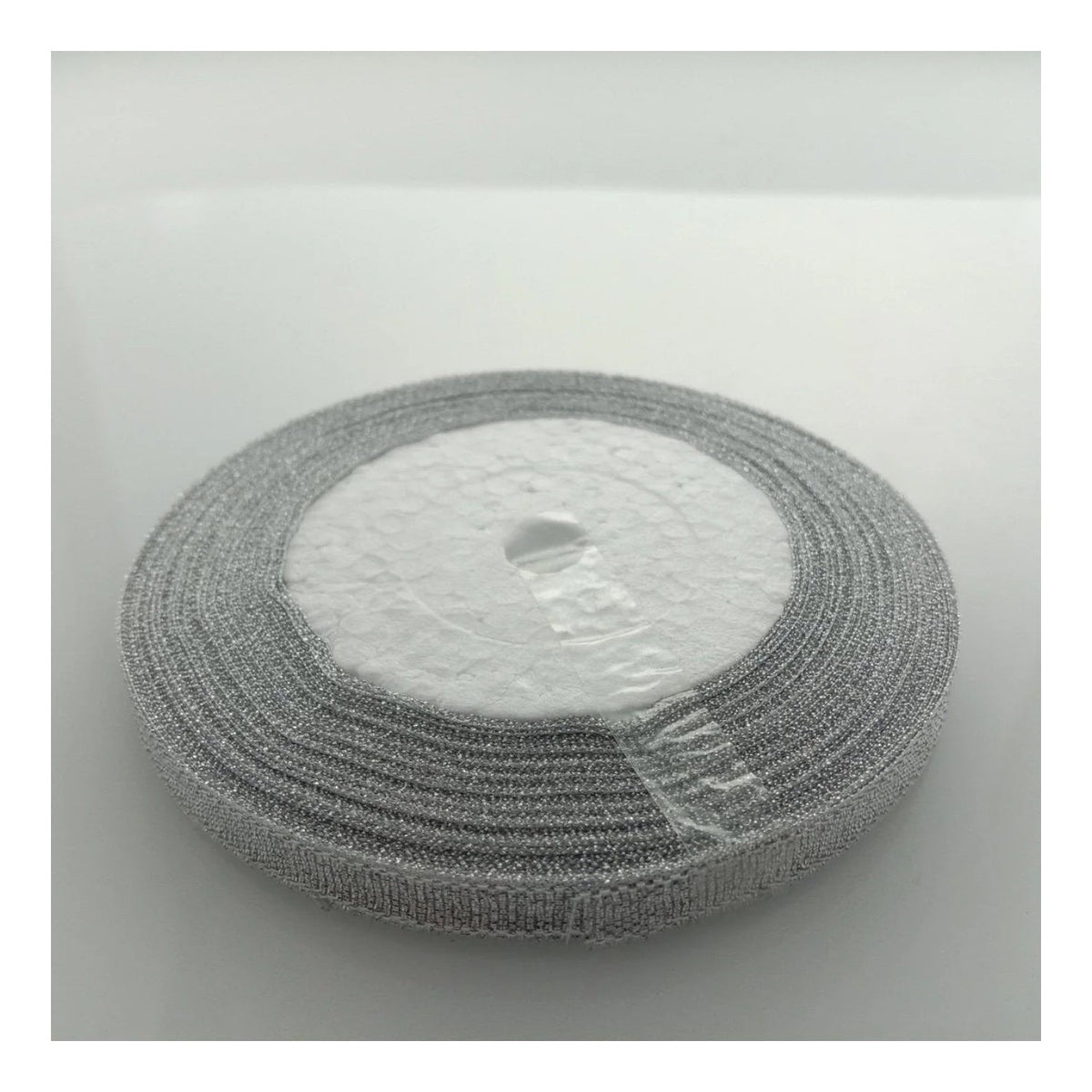 Silver 6mm Ribbon 22m