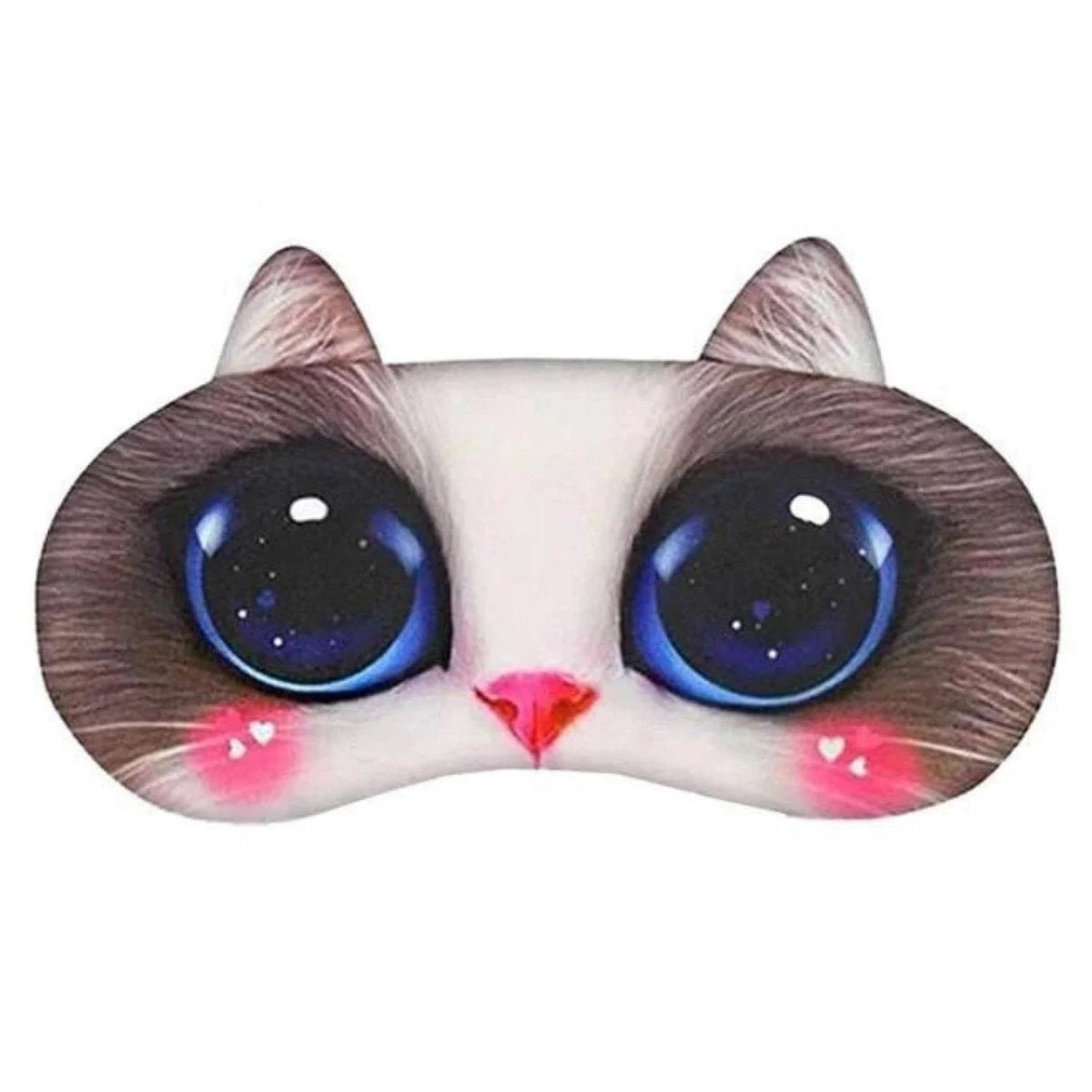 Cotton Sleep Mask 20×9cm Soft Travel Eye Shade – Cat 2
