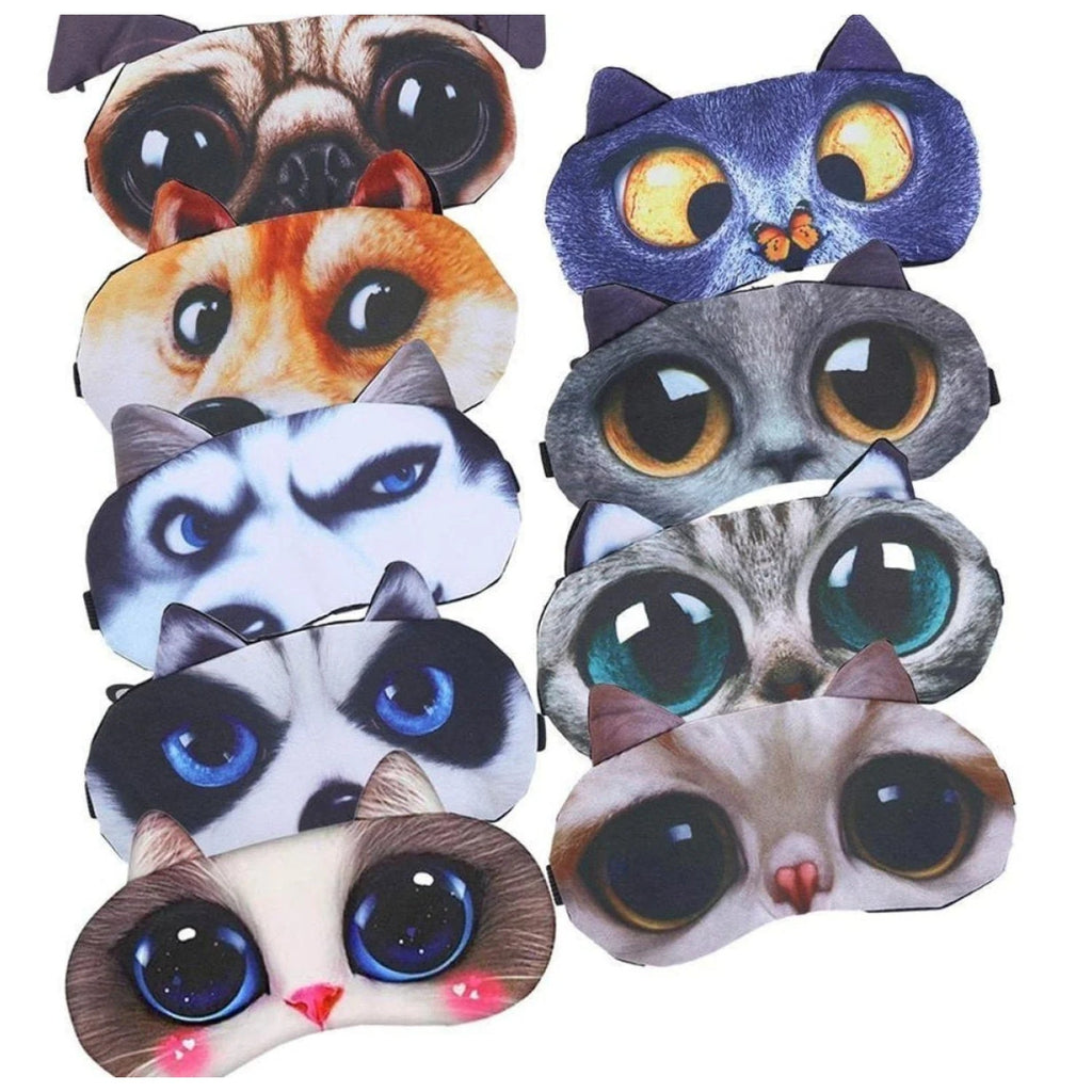 Cotton Sleep Mask 20×9cm Soft Travel Eye Shade