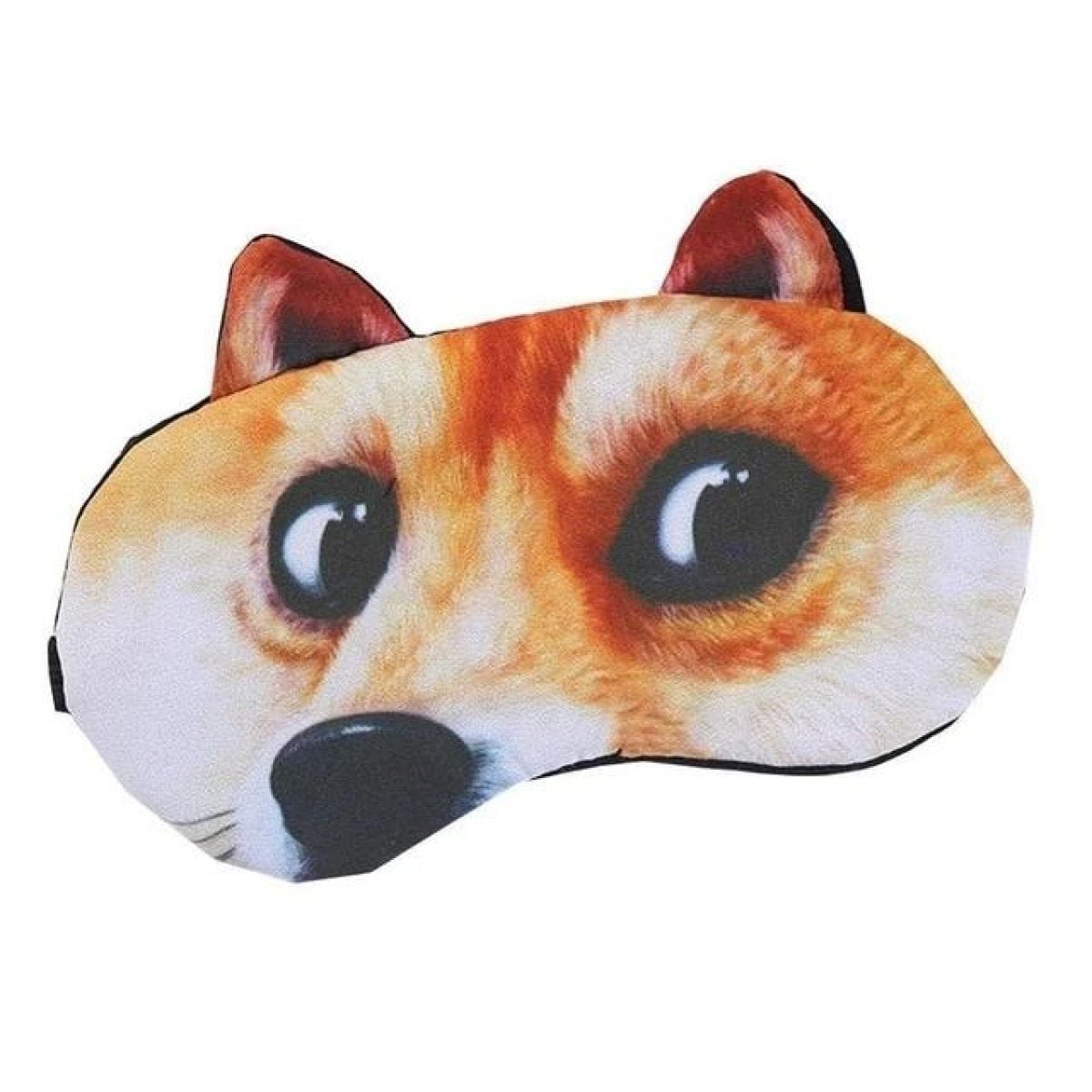 Cotton Sleep Mask 20×9cm Soft Travel Eye Shade – Fox