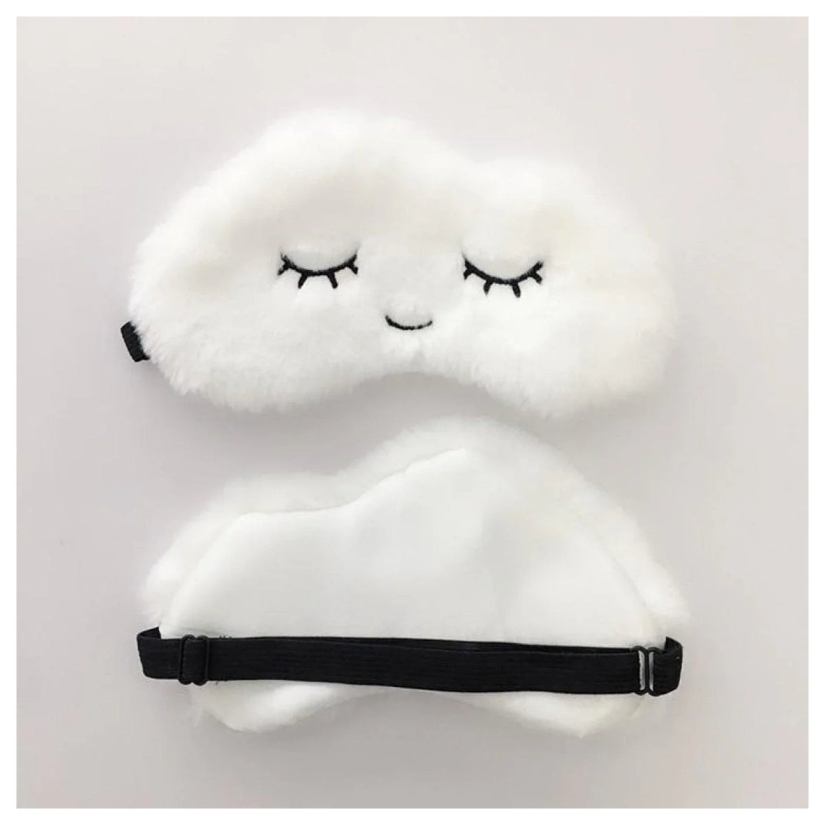 Plush Cartoon Cloud Sleep Mask – Soft Eye Mask