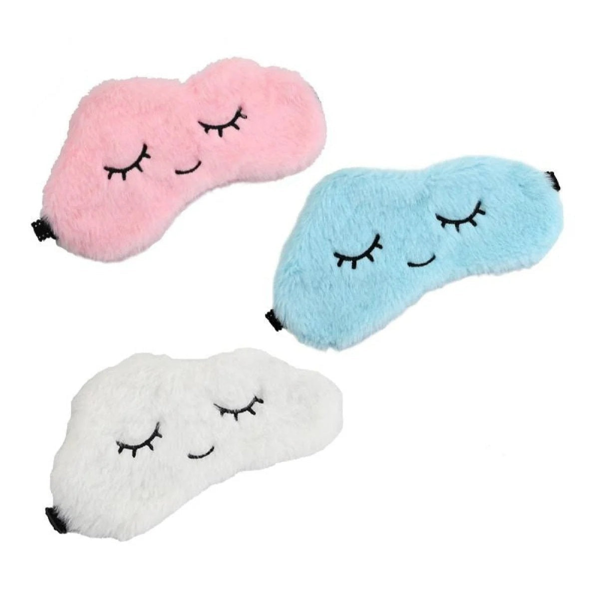 Plush Cartoon Cloud Sleep Mask – Soft Eye Mask