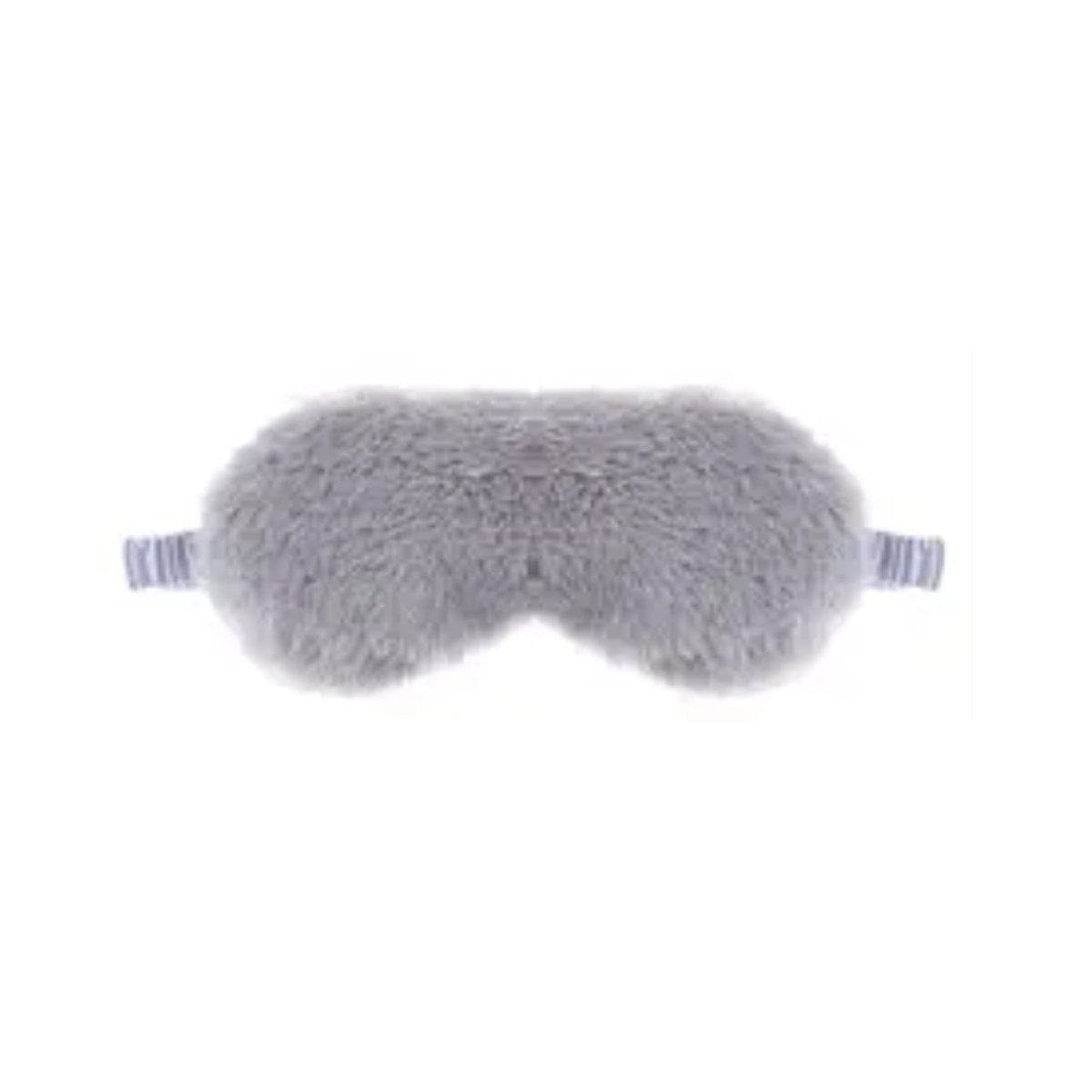 Soft Plush Cloud Eyelashes Sleeping Mask – Grey