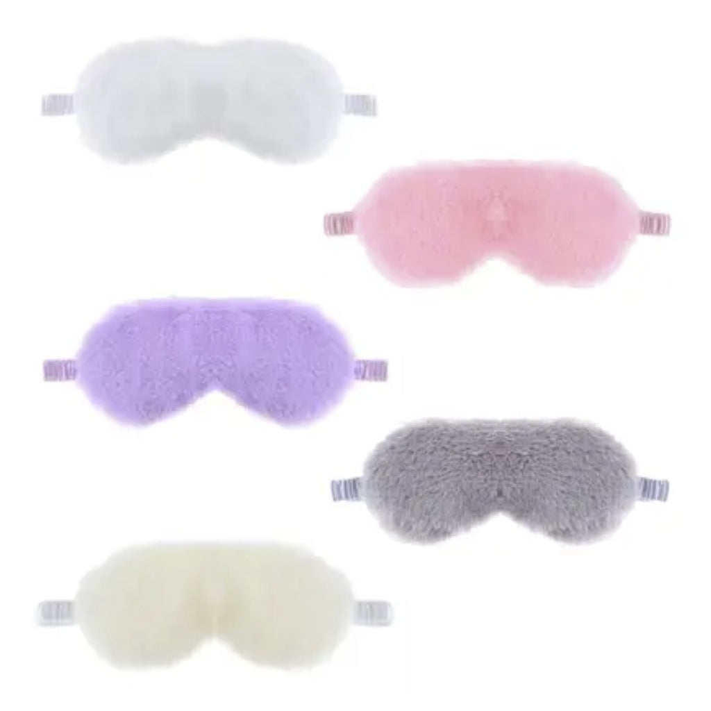 Soft Plush Cloud Eyelashes Sleeping Mask