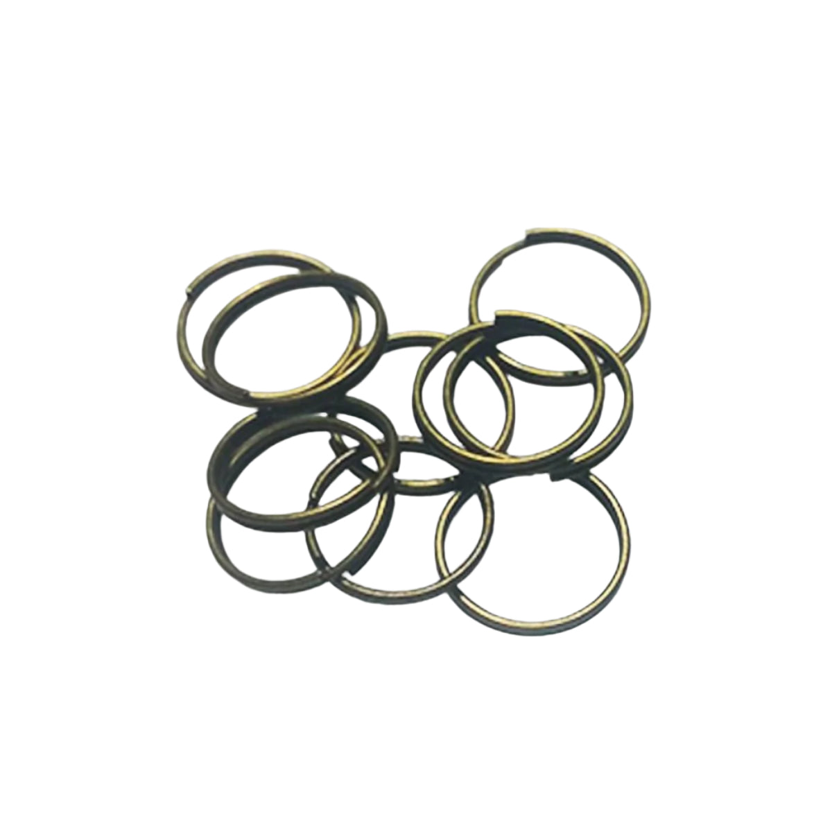 Split Key Rings Double Loop 4mm-12mm – 10pcs – Bronze / 4mm, Bronze / 5mm, Bronze / 6mm, Bronze / 7mm, Bronze / 8mm, Bronze / 10mm, Bronze / 12mm