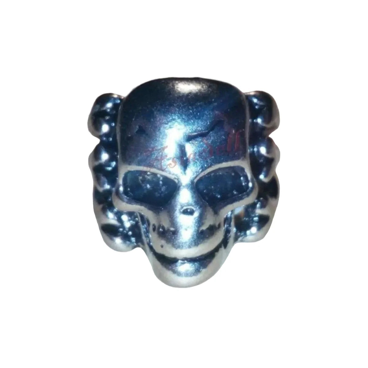 Stainless Steel Bikie Ring – Ape, Skull or Eye Designs – Skull 2 Size 8 U.S., Skull 2 Size 9 U.S.